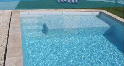 Piscine avec plage moderne 7m x 3.8m - Lac du Bourget